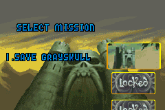Masters of the Universe screenshot 3 for GameBoy Advance